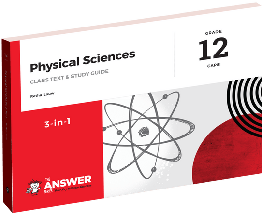 Grade 12 Physical Sciences 3-in-1 CAPS AFR/ENG