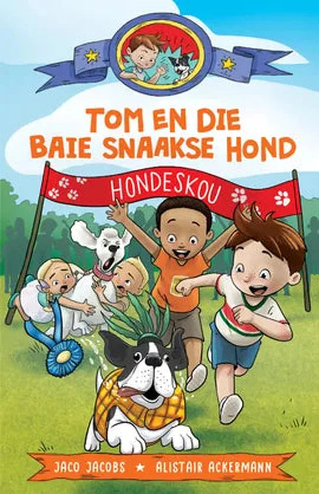 Tom en die baie snaakse hond deur Jaco Jacobs
