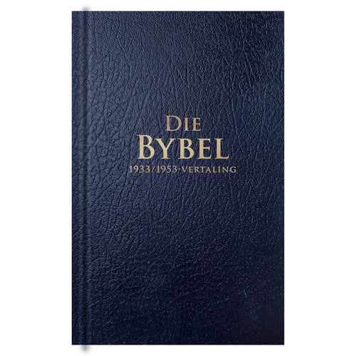 Die Bybel 1933 vertaling Swart