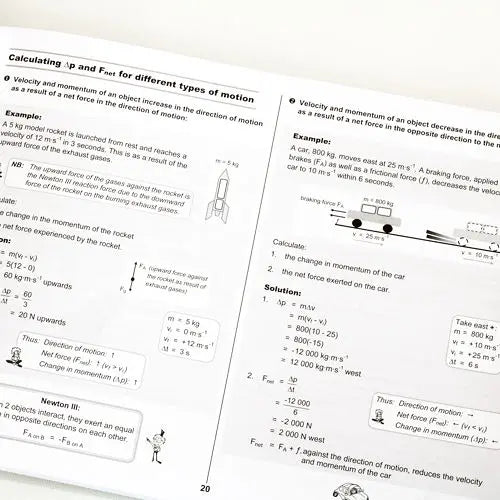 Grade 12 Physical Sciences 3-in-1 CAPS AFR/ENG