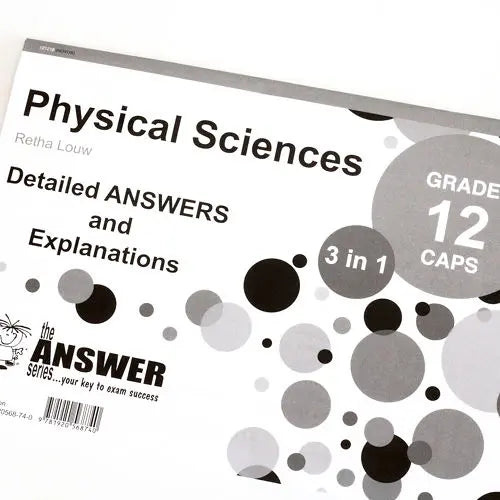 Grade 12 Physical Sciences 3-in-1 CAPS AFR/ENG