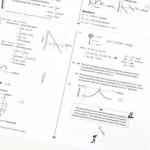Grade 12 Physical Sciences 3-in-1 CAPS AFR/ENG