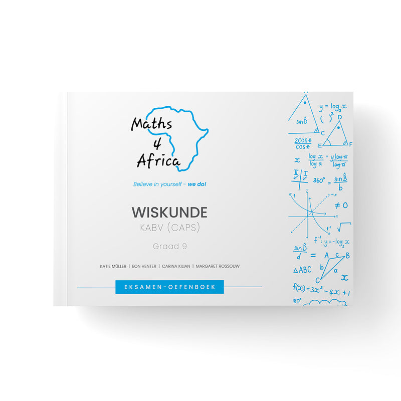 Maths 4 Africa Wiskunde Eksamen Oefenboek Graad 9