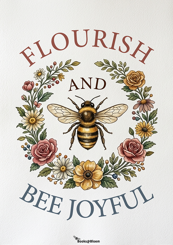 Inspirational Bee Wall Art – Printable Positive Quote Posters - Home & Office Décor on Canvas