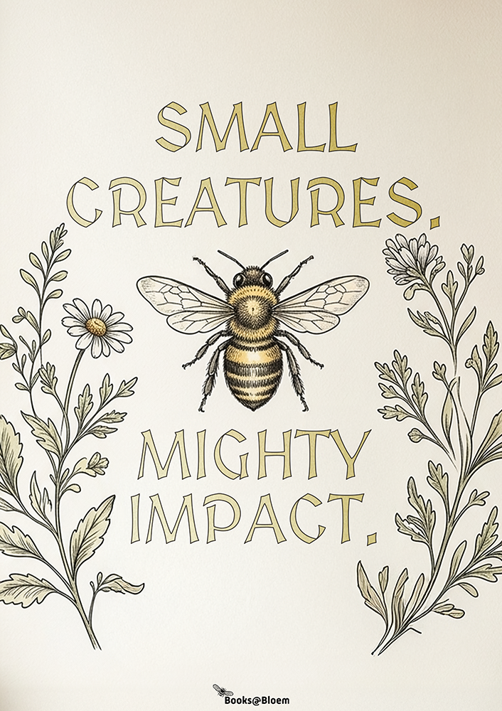 Inspirational Bee Wall Art – Printable Positive Quote Posters - Home & Office Décor on Canvas
