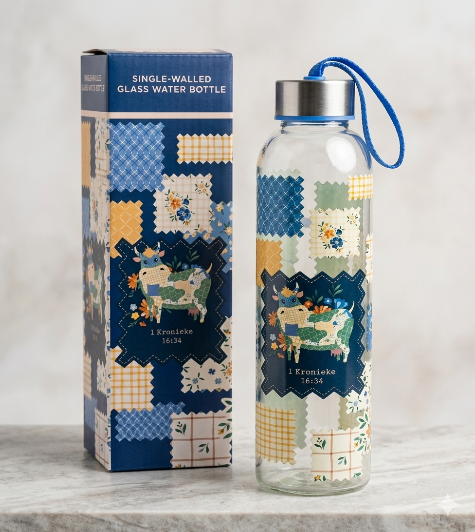 503ml Single-walled Glass Water Bottle